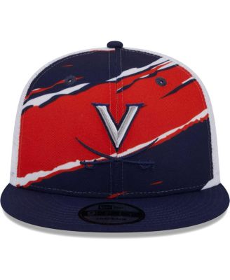 Men's Navy Virginia Cavaliers Tear Trucker 9FIFTY Snapback Hat