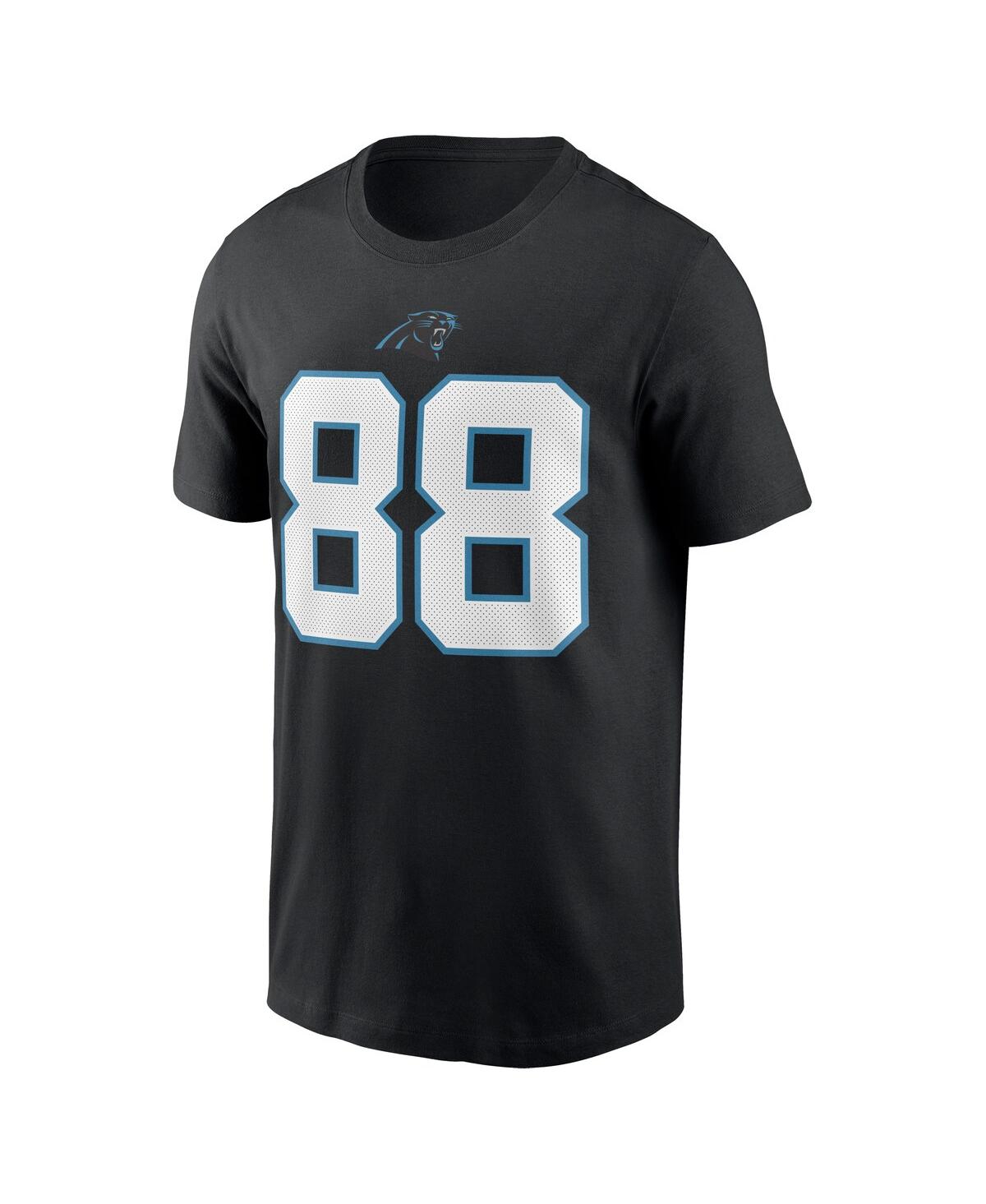 Men's Nike Terrace Marshall Jr.Carolina Panthers 2021 Nfl Draft Pick Player Name and Number T-shirt - Black