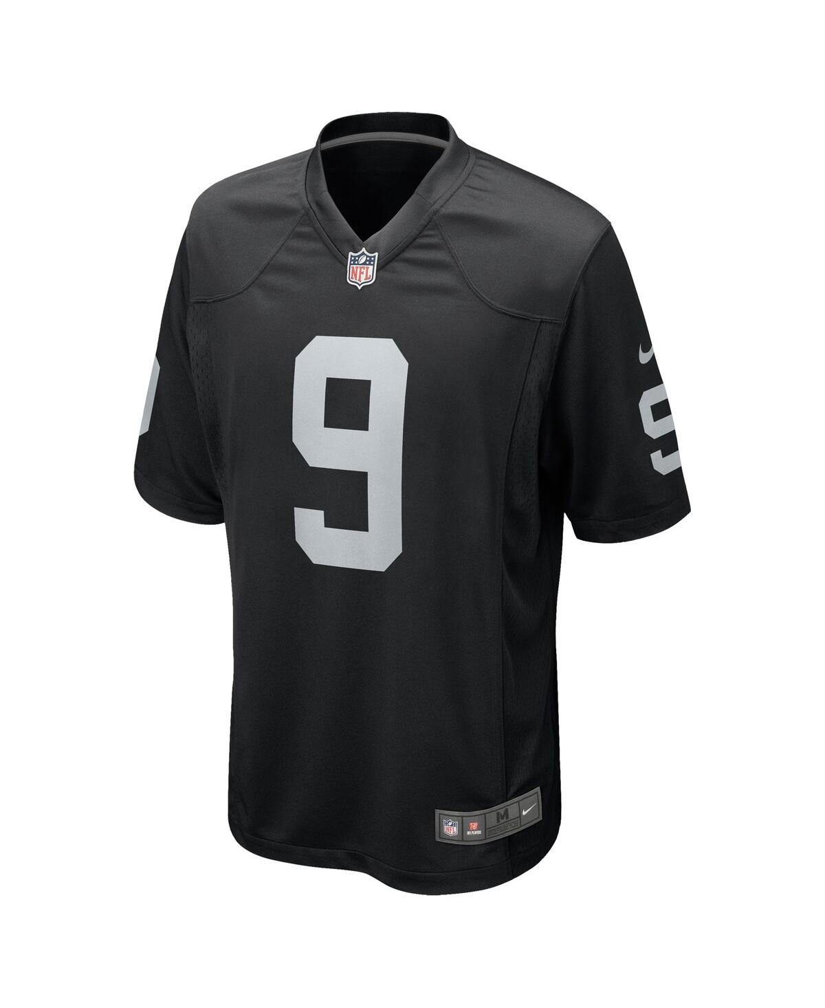 Men's Nike Tyree WilsonLas Vegas Raiders 2023 Nfl Draft First Round Pick Game Jersey - Black
