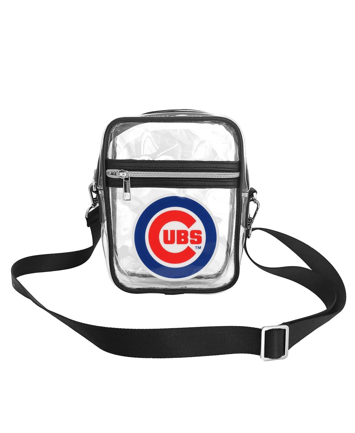 Shop Logo Brands Women's Chicago Cubs Mini Clear Crossbody Bag In Royal