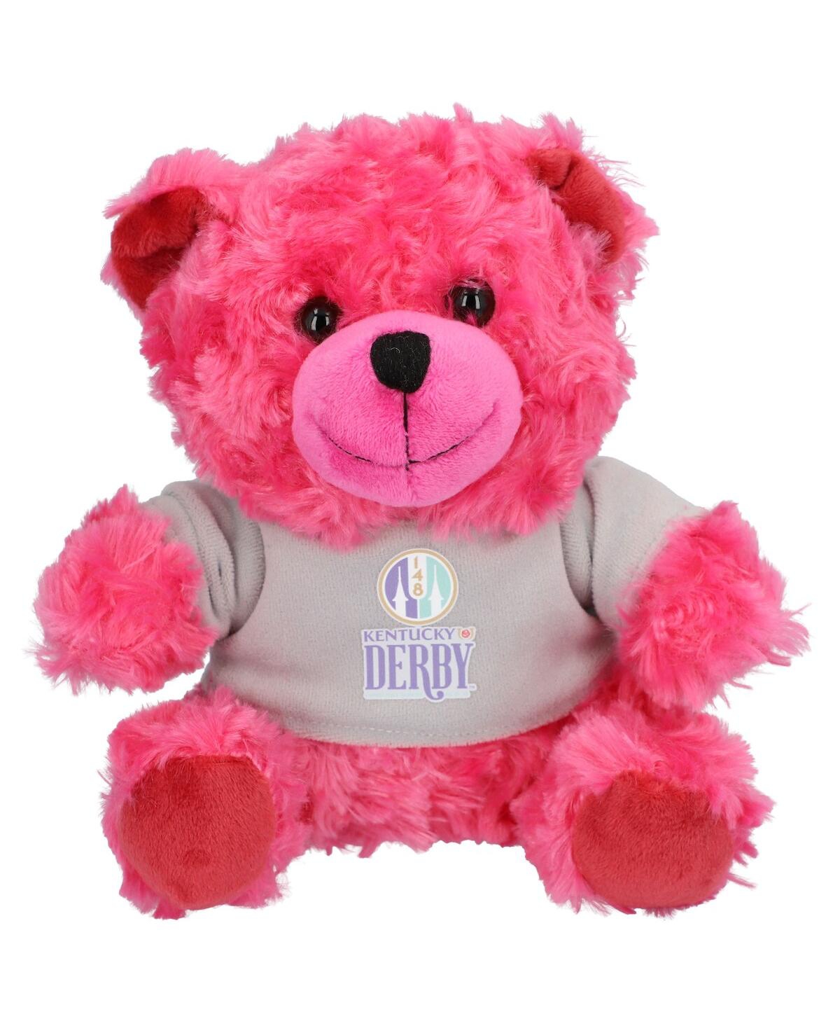 Foco Pink Kentucky Derby 148 7.5'' Seated Shirt Bear