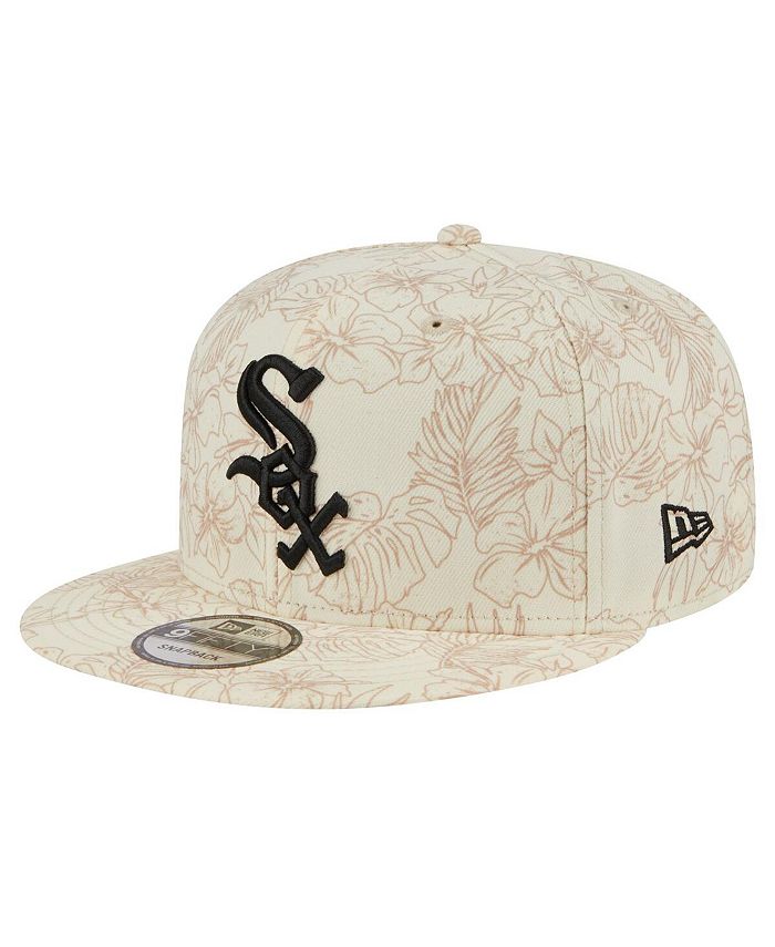 New Era Men's Cream Chicago White Sox Spring Training Leaf 9FIFTY Snapback Hat Macy's
