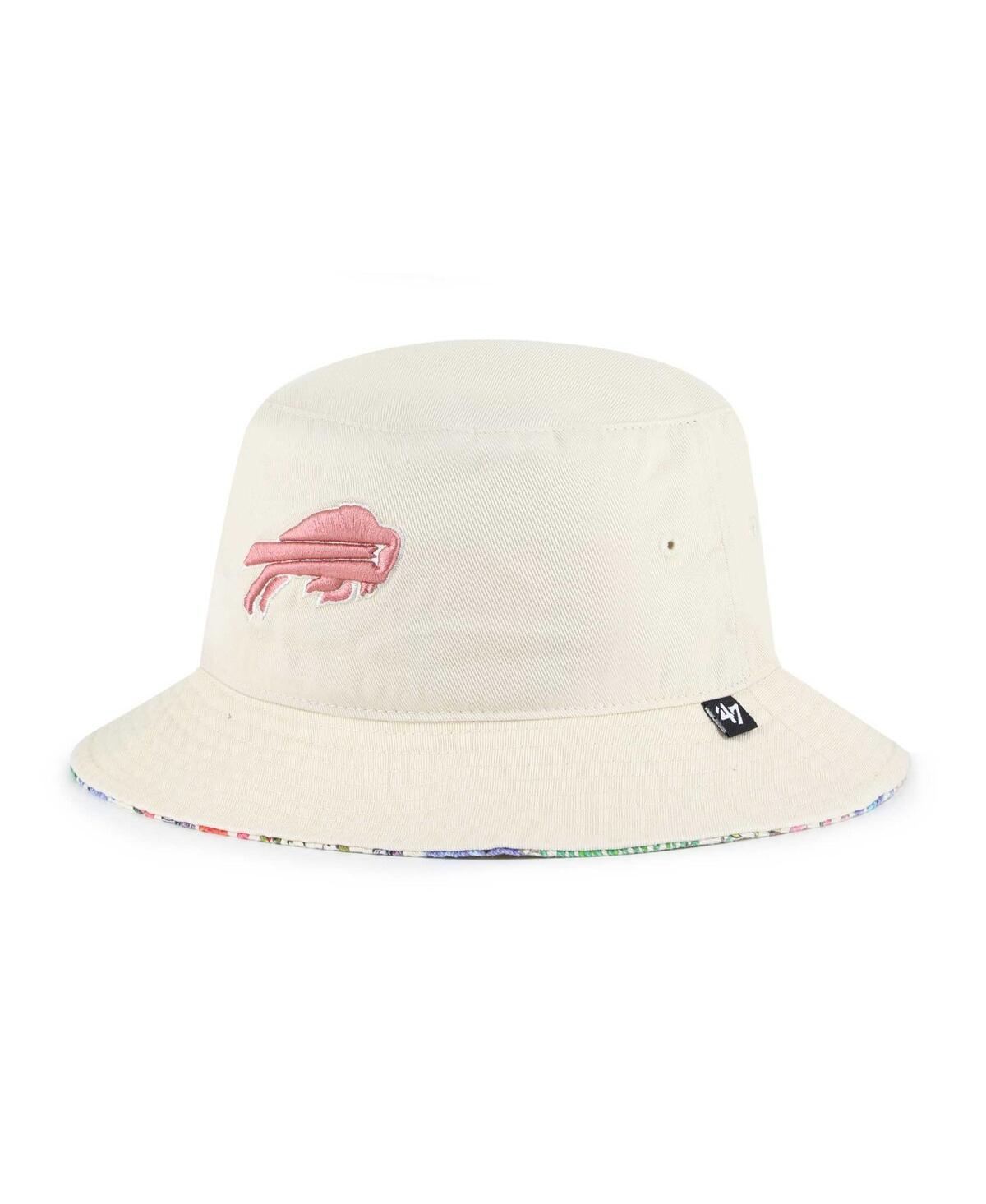 Shop 47 Brand Women's ' Natural Buffalo Bills Pollinator Bucket Hat