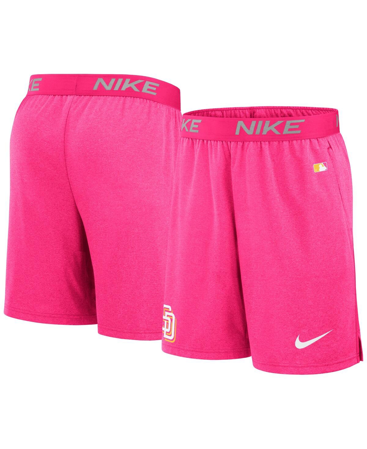 Shop Nike Men's  Pink San Diego Padres City Connect Performance Practice Shorts