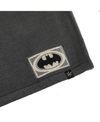 Men's Gray Batman Gotham City Varsity Sweater