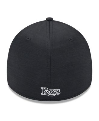 Men's Black Tampa Bay Rays 2024 Clubhouse 39THIRTY Flex Fit Hat