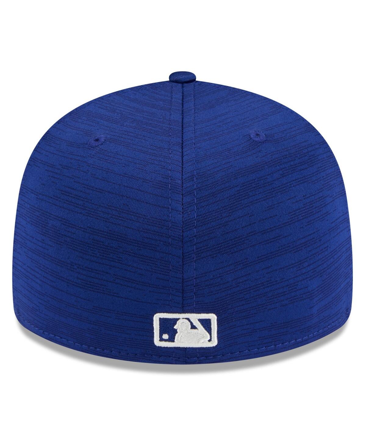 Men's New Era Royal Los Angeles Dodgers Clubhouse Low Profile 59FIFTY Fitted Hat