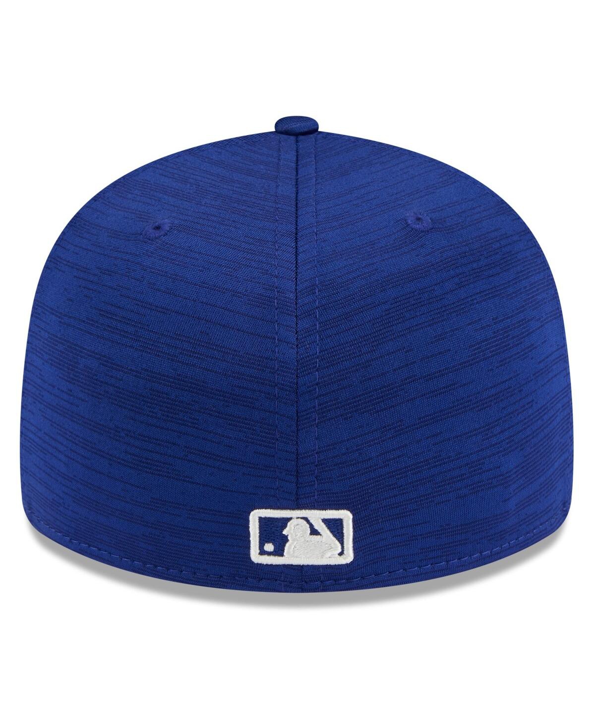 Shop New Era Men's  Royal Los Angeles Dodgers 2024 Clubhouse Low Profile 59fifty Fitted Hat