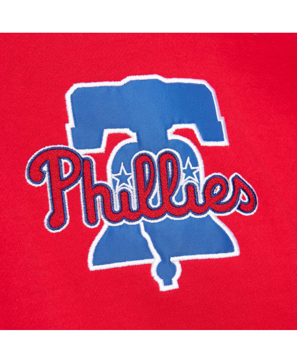 Shop Mitchell & Ness Men's  Red Philadelphia Phillies Team Og 2.0 Current Logo Pullover Hoodie