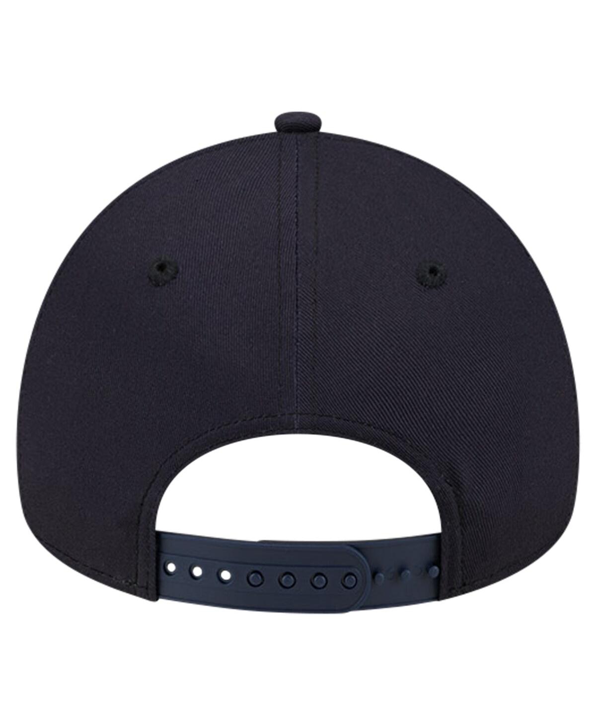 New Era Navy Boston Red Sox Team Color A-frame 9forty Adjustable Hat In Navy