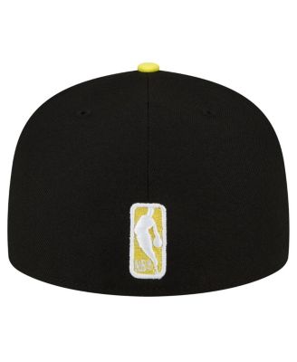 Men's Black, Yellow Utah Jazz 2-Tone 59FIFTY Fitted Hat