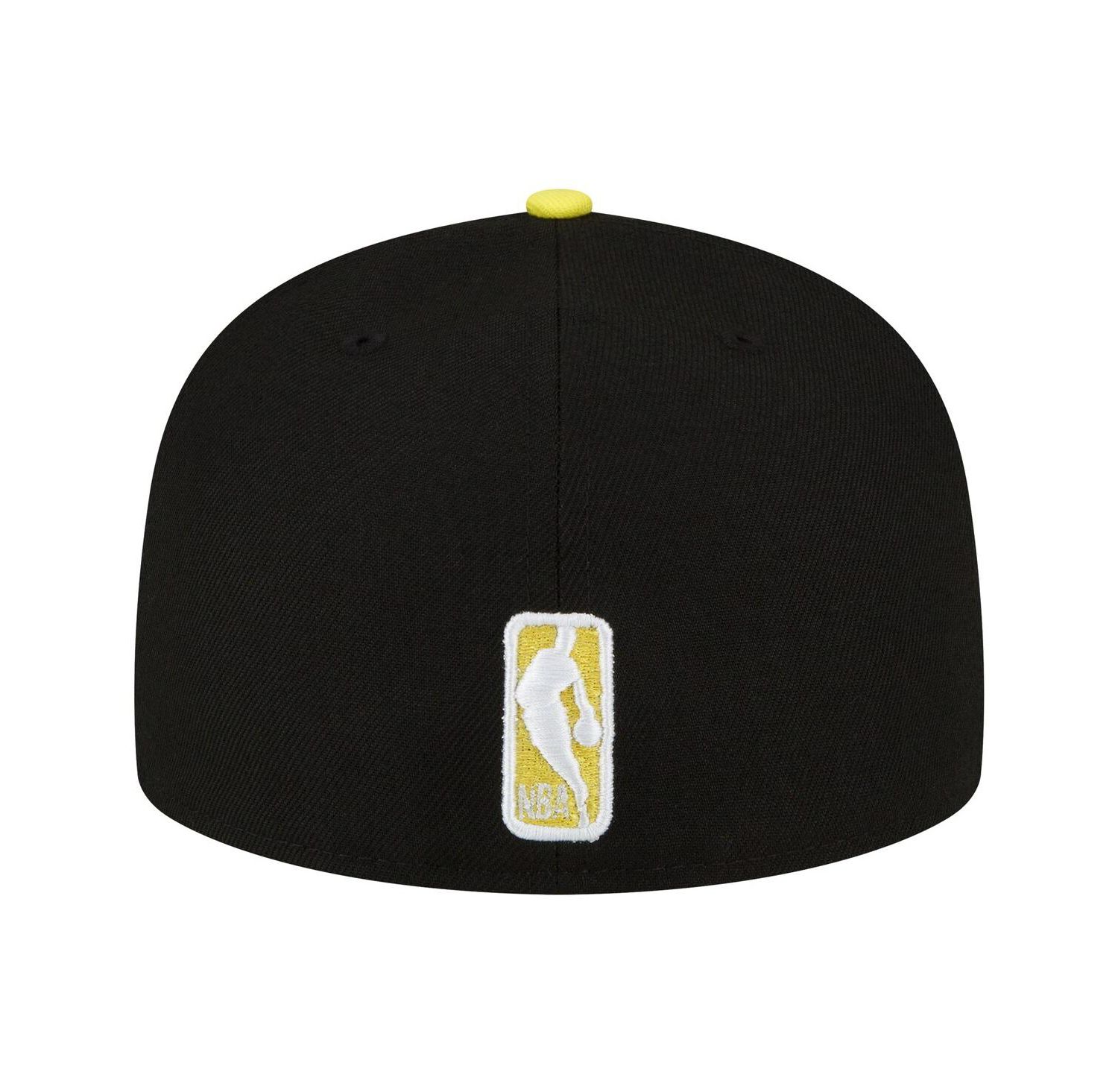Men's Black, Yellow Utah Jazz 2-Tone 59FIFTY Fitted Hat