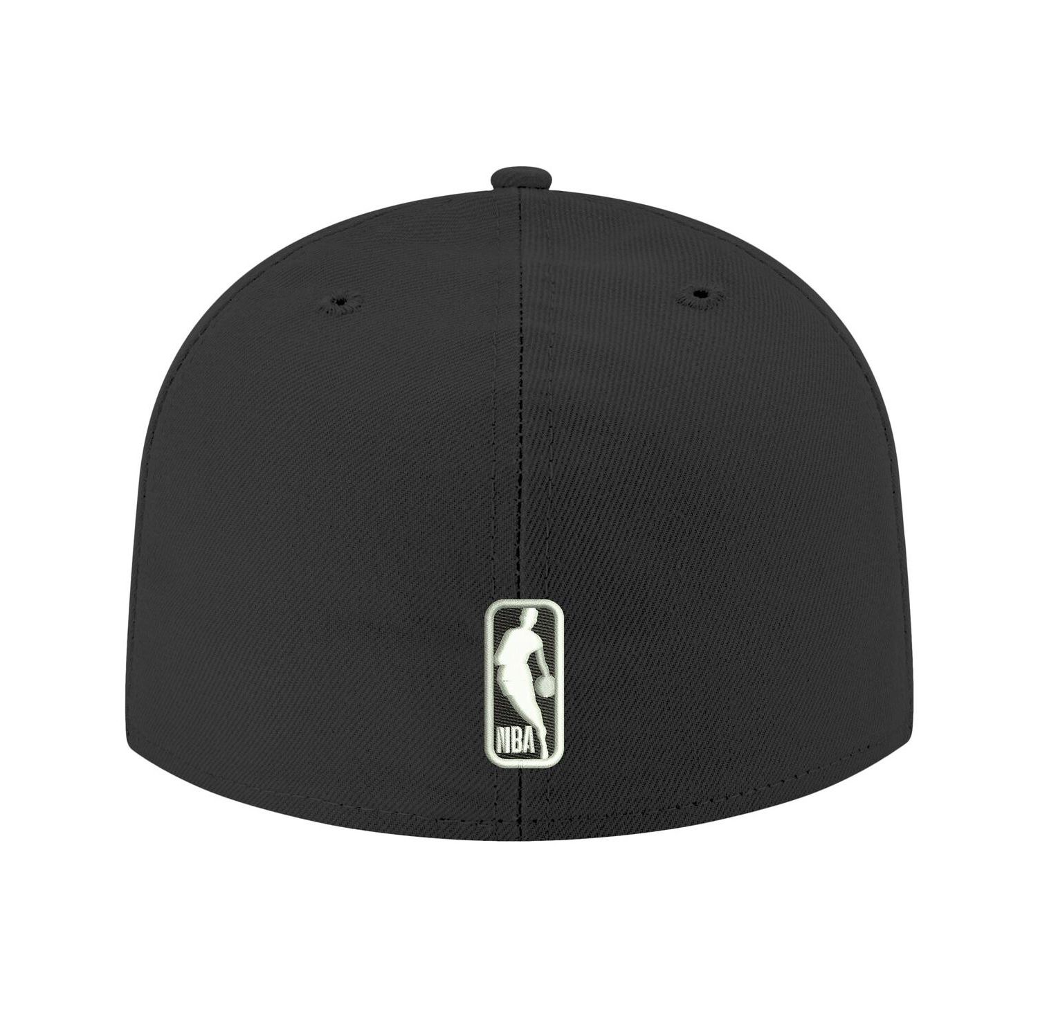Men's Black Golden State Warriors Black and White 59FIFTY Fitted Hat