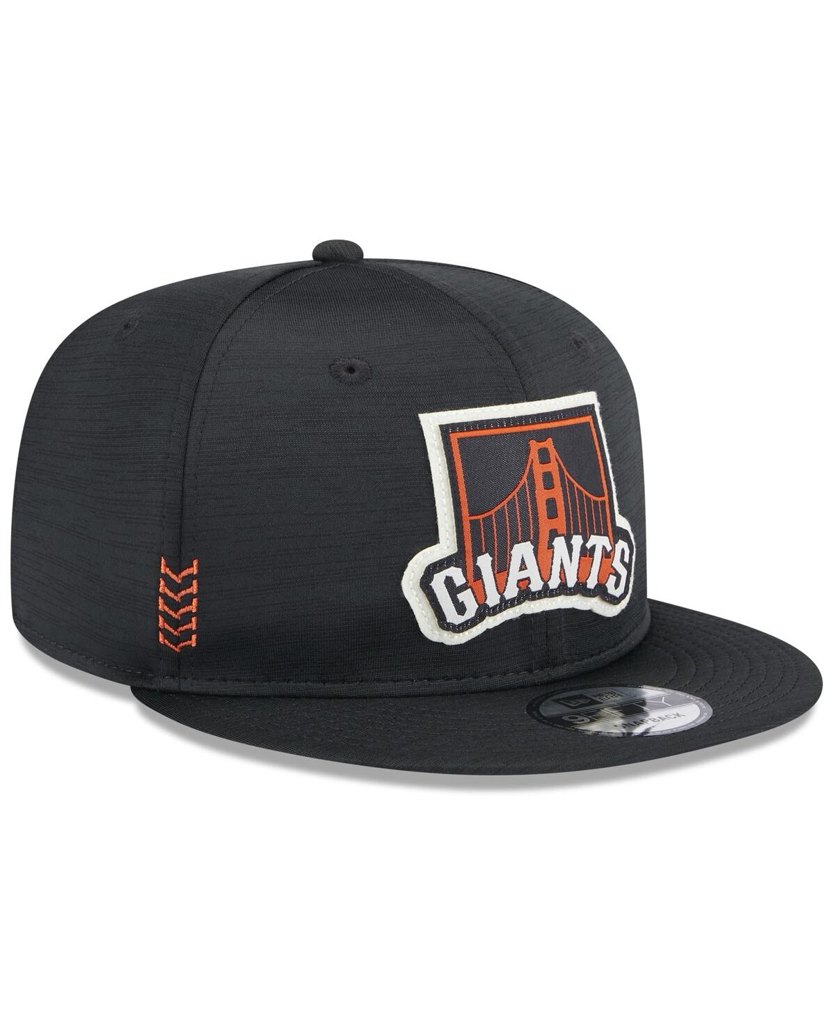Men's New EraSan Francisco Giants 2024 Clubhouse 9FIFTY Snapback Hat - Black