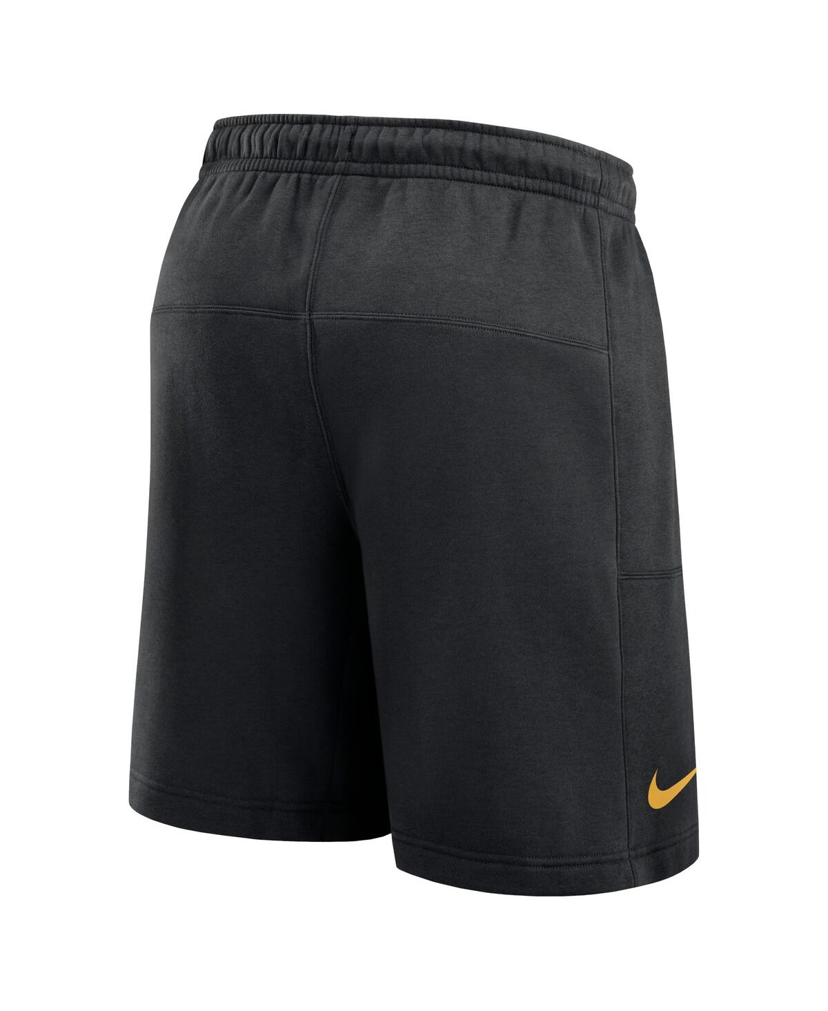 Men's NikePittsburgh Steelers Arched Kicker Shorts - Black