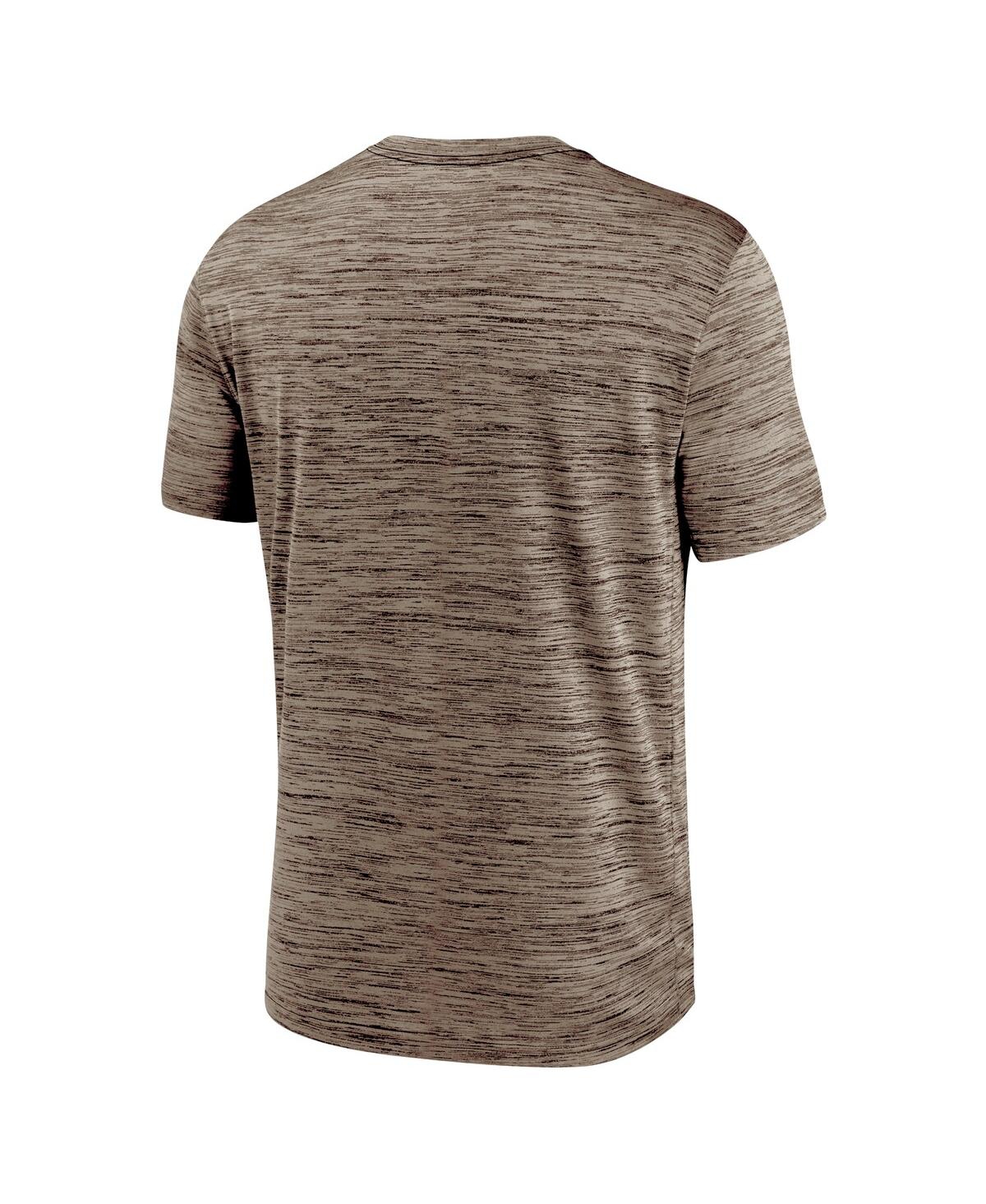 Nike Men's  Brown Cleveland Browns Velocity Performance T-shirt In Brown