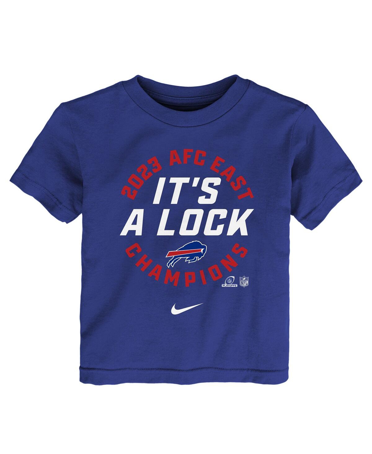 Shop Nike Toddler Boys And Girls  Royal Buffalo Bills 2023 Afc East Division Champions Locker Room Trophy