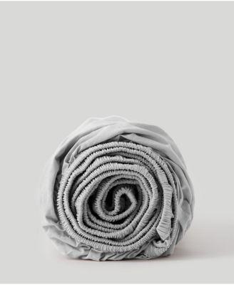 Organic Cotton Cool-Air Percale Fitted Sheet - California  King