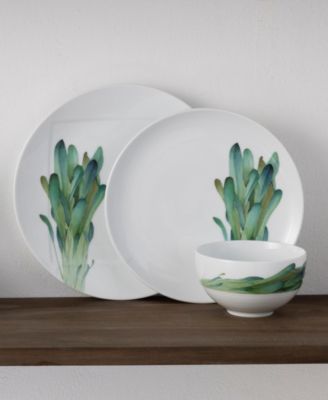 Kyoka Shunsai 18-Piece Dinnerware Dinnerware Set, Service For 6