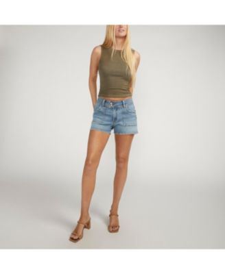 Women's Suki Mid Rise Curvy Fit Shorts