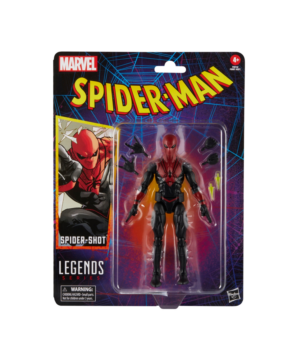 Shop Spider-man Marvel Legends Series Spider-shot In No Color