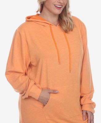 Plus Size Hoodie Sweatshirt Dress