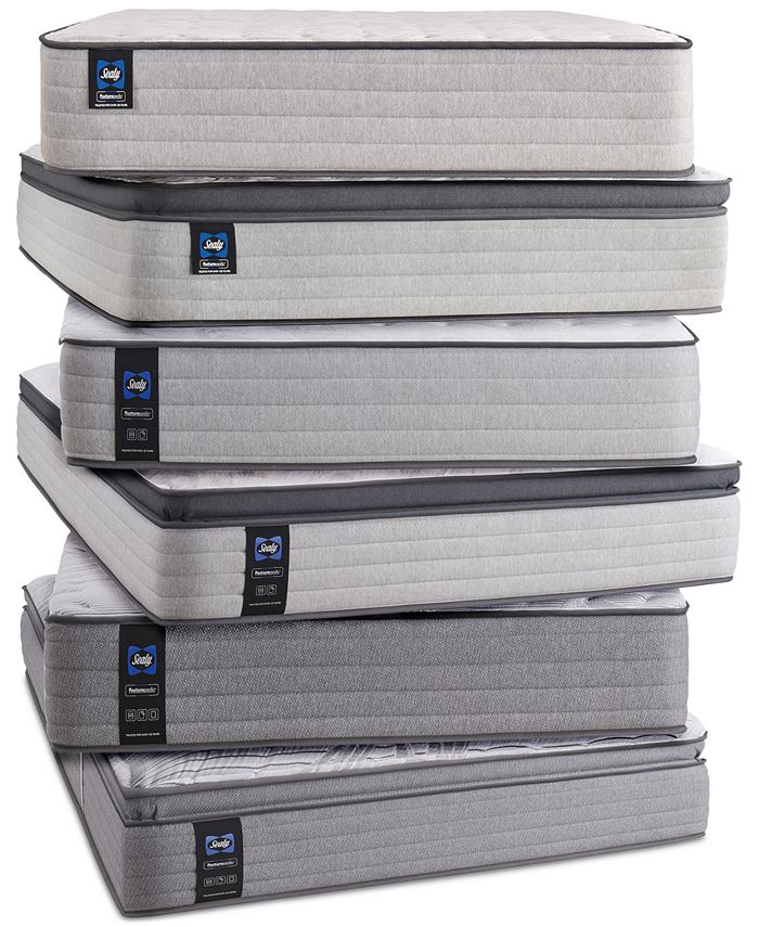 Sealy Posturepedic Margate 12" Firm Tight Top Mattress Set Queen