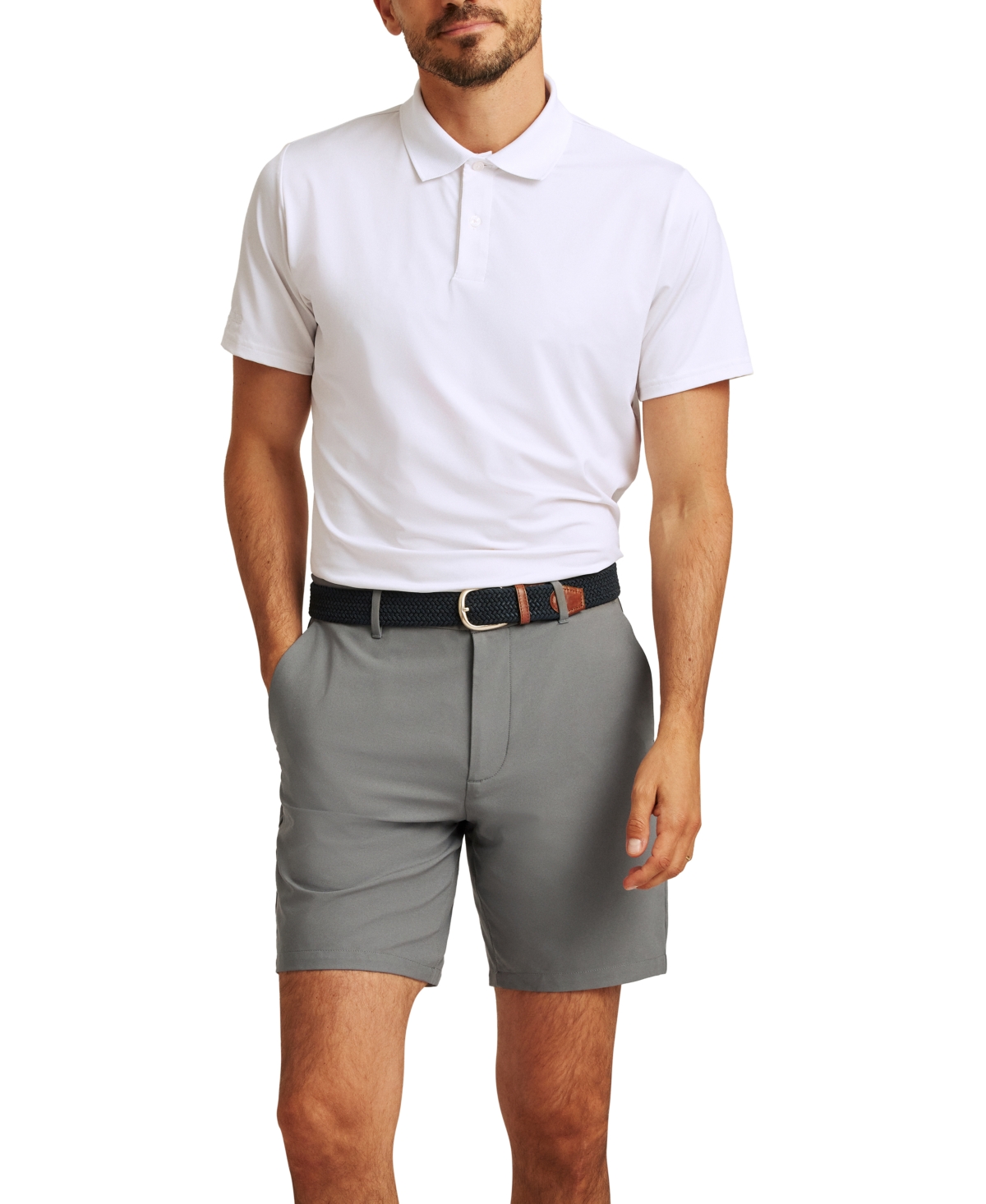 Men's All-Season Standard-Fit 7" Golf Shorts - Quiet Shad