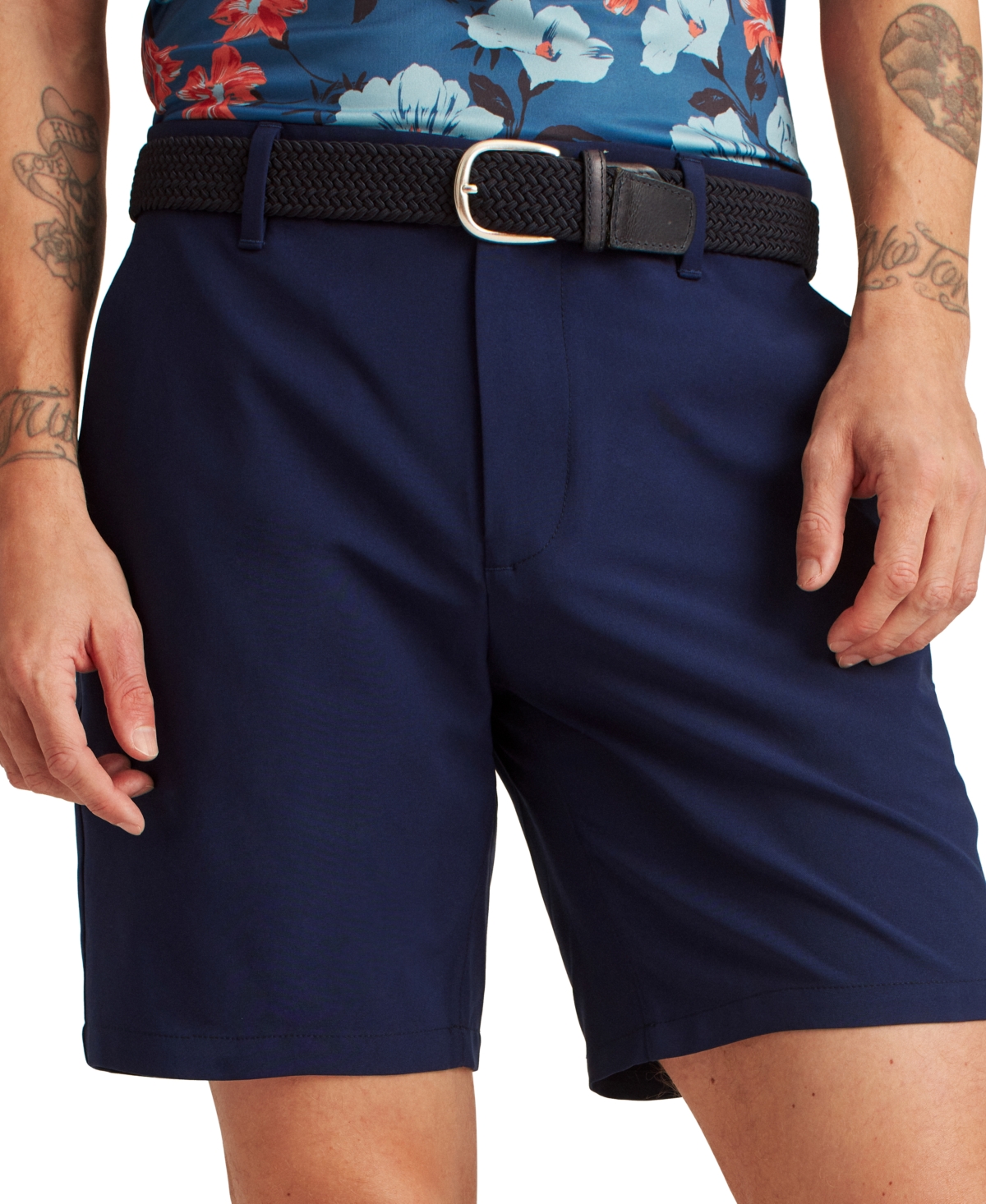 Men's All-Season Standard-Fit 7" Golf Shorts - Ash Grey