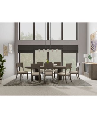 Furniture - Frandlyn 9pc Dining Set (Rectangular Table + 8 Side Chairs)