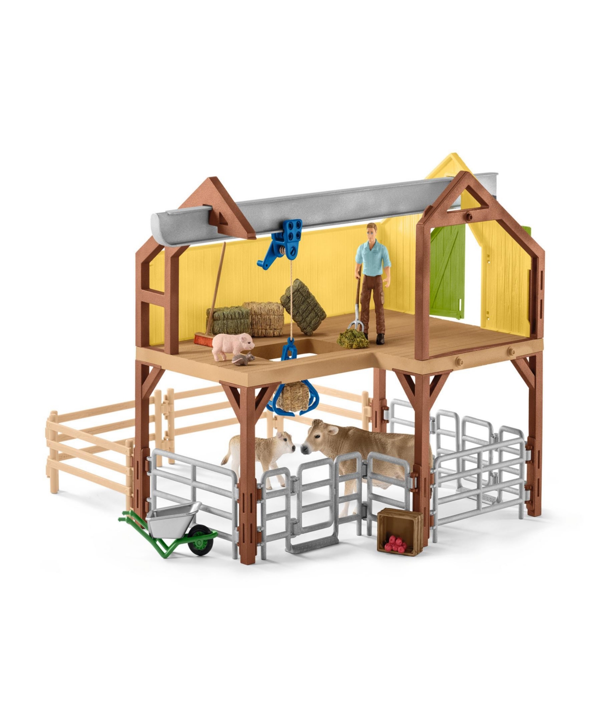 Schleich Farm World Large Farm House Playset In Multi