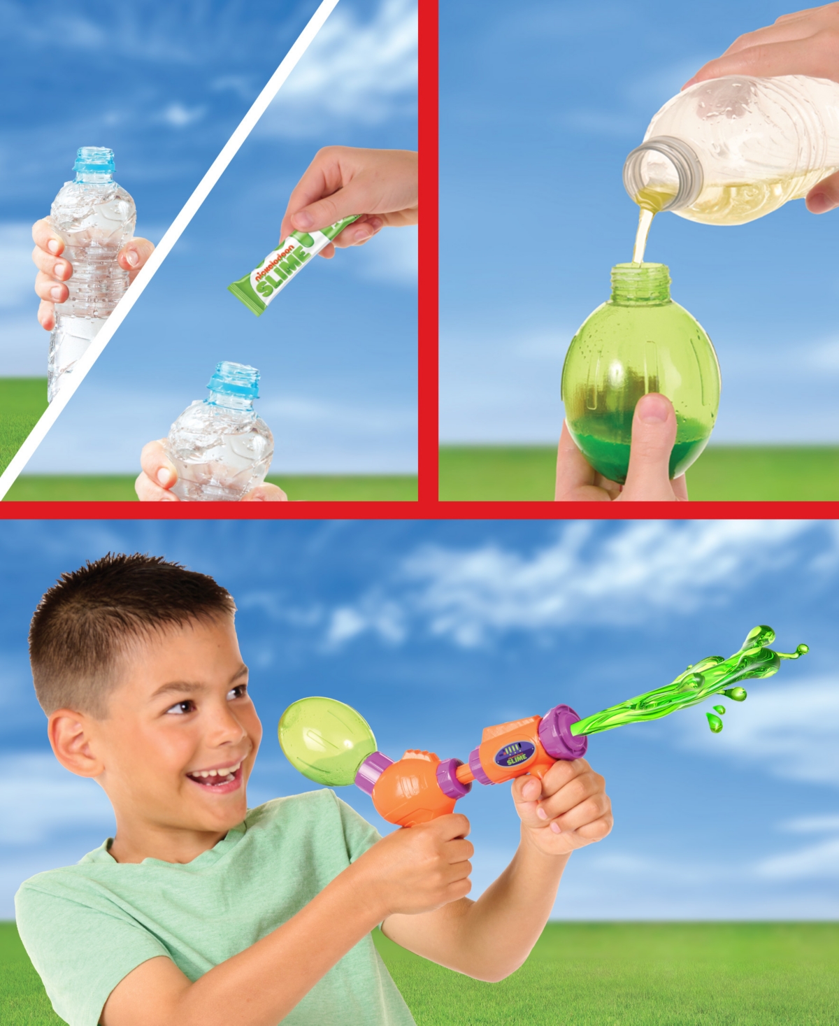 Nerf Nickelodeon Slime Brand Compound Splat Splasher In Multicolor