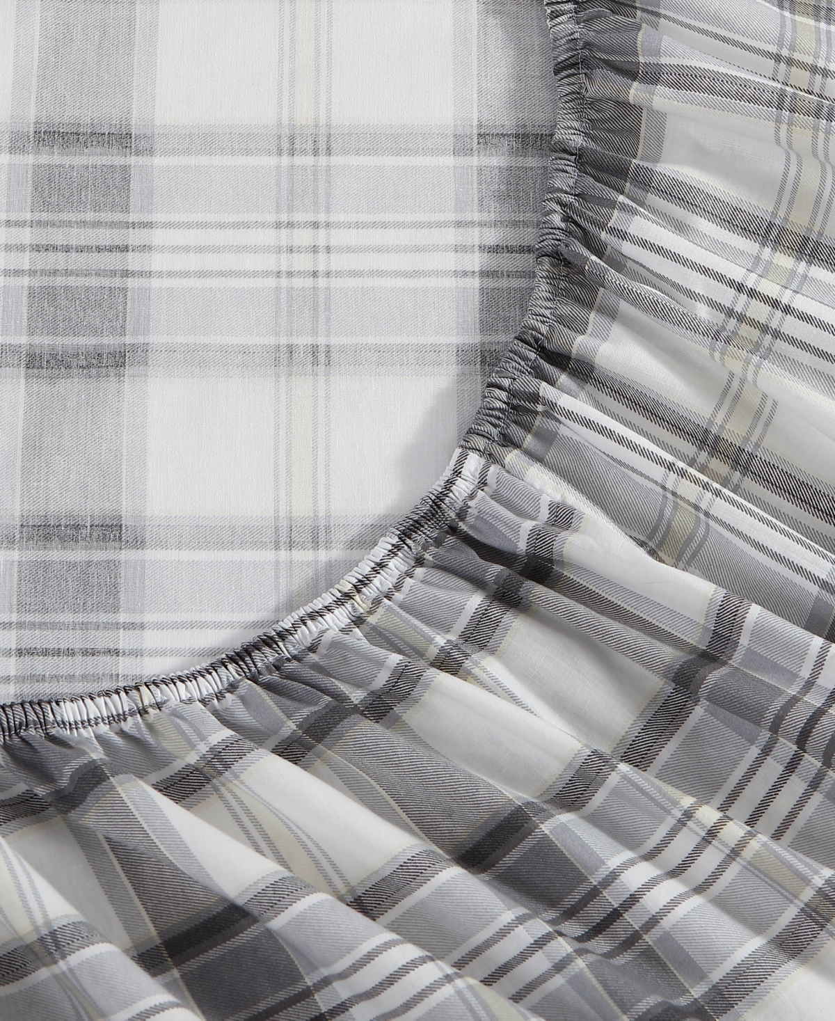 Eddie Bauer Printed 100% Cotton Percale 4-pc. Sheet Set, Queen In Chinook Plaid