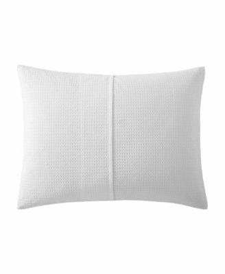 Waffle Pique Cotton 3 Piece Comforter Set, King