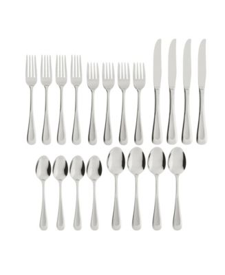 Oneida Satin Sand Dune 20 Piece Flatware Set, Service For 4 - Macy's