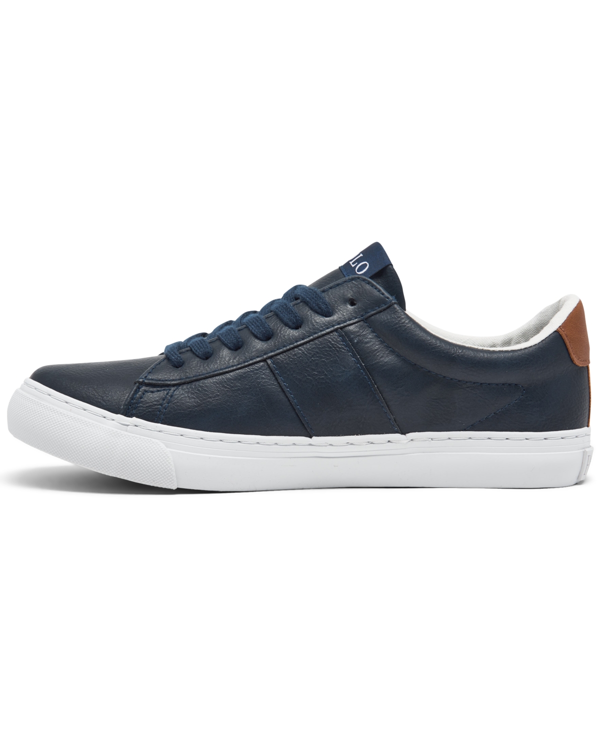 Polo Ralph Lauren Big Boys Sayer Casual Sneakers from Finish Line - White