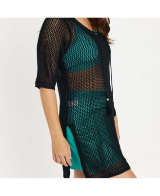 Women's Crochet Beach Cover Up Dress