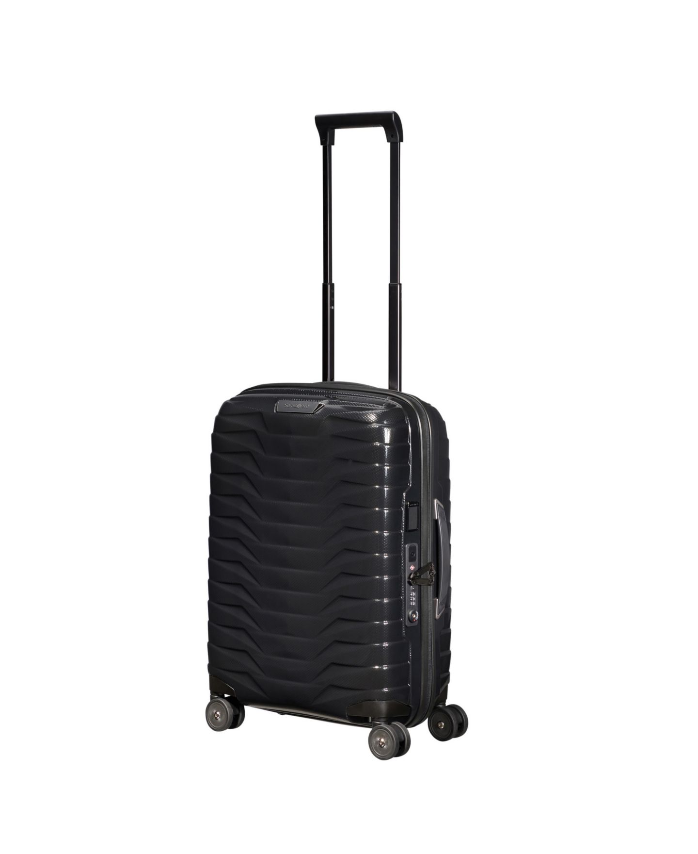 Чемодан Samsonite Proxis Carry On Spinner, цвет: Чёрный — фото 2