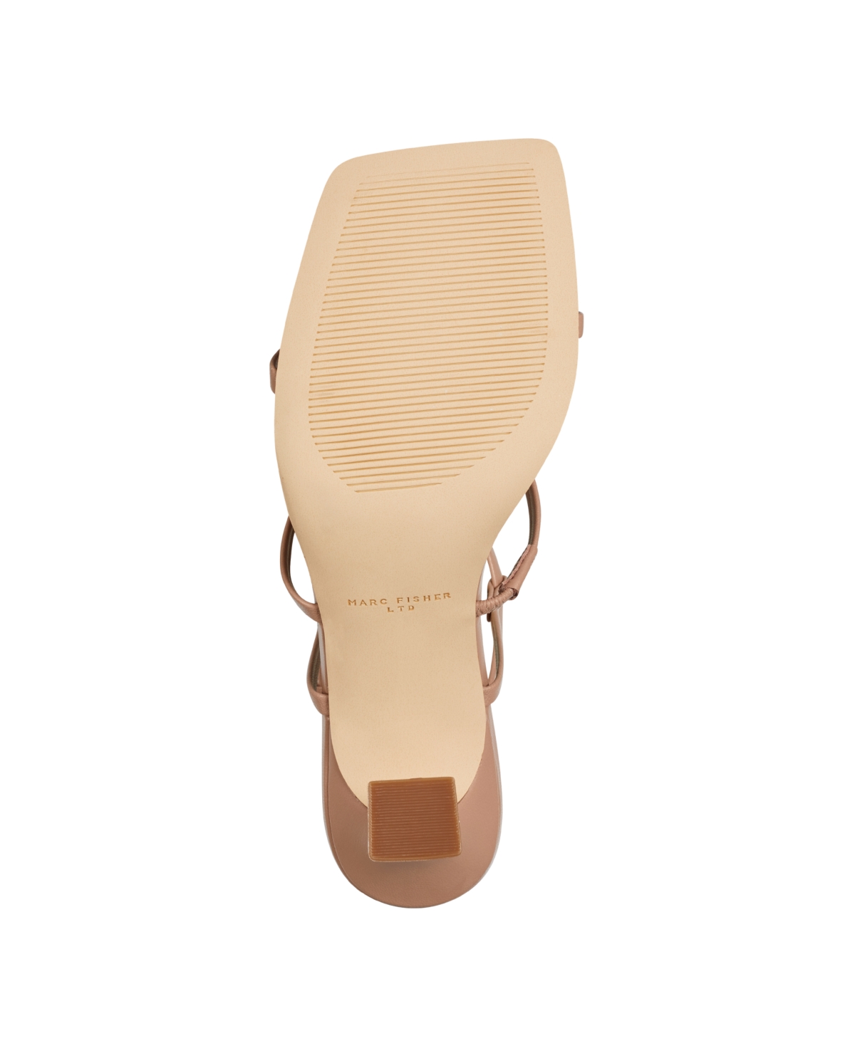 Marc Fisher Ltd Mldennie Womens Strappy Manmade Ankle Strap In Neutral