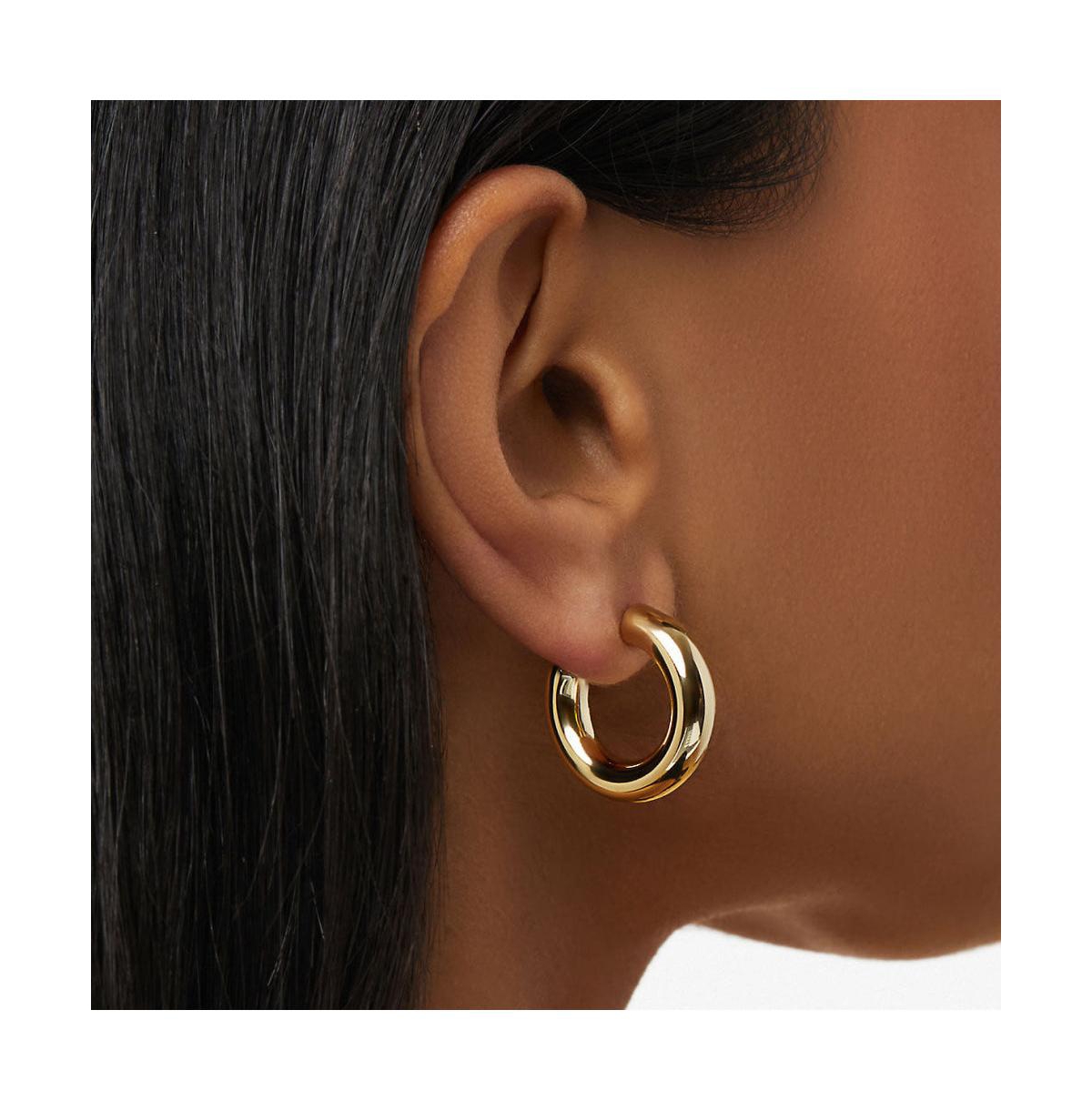 Ana Luisa Small Gold Hoop Earrings - Tia Mini