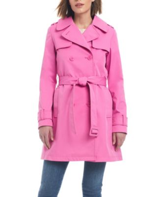 kate spade new york Kate Spade Women s Pleated Back Water Resistant Trench Coat Macy s