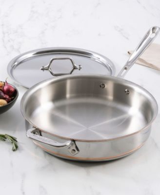 Copper Core 5-Ply Bonded 5 Piece Cookware Set