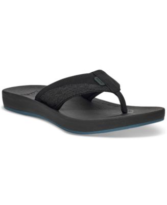 Sanuk Men's Cosmic Seas Slip-On Thong Sandals - Macy's