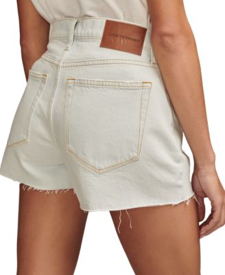 Women's High-Rise Mom Jean Shorts