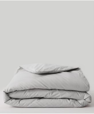 Organic Cotton Cool-Air Percale Duvet Cover - Full/Queen