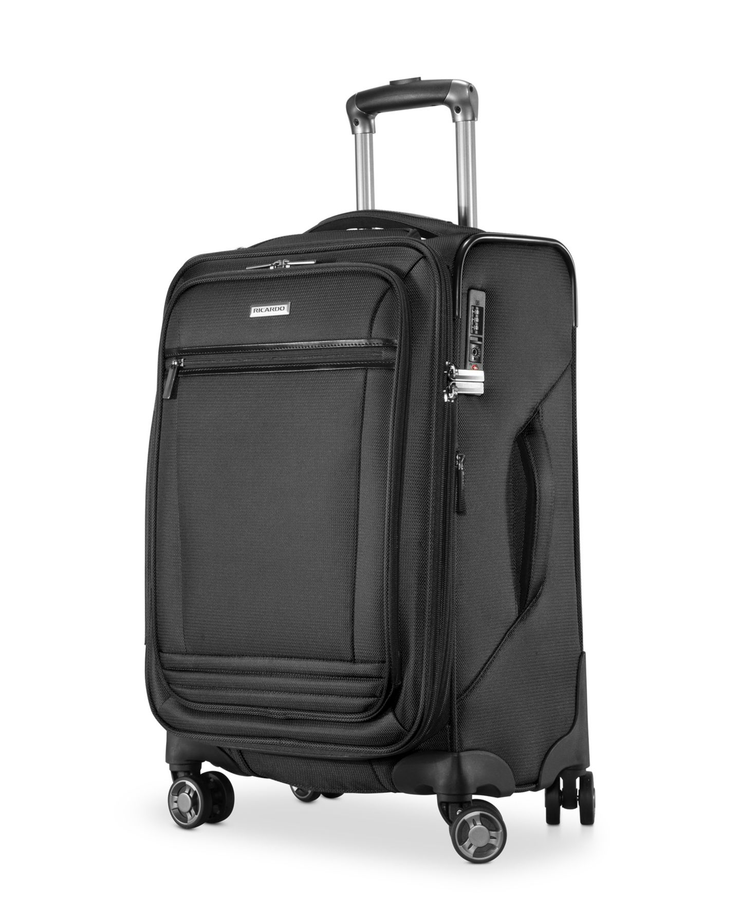 Чемодан Ricardo Avalon Carry-on Spinner, цвет: Чёрный — фото 2