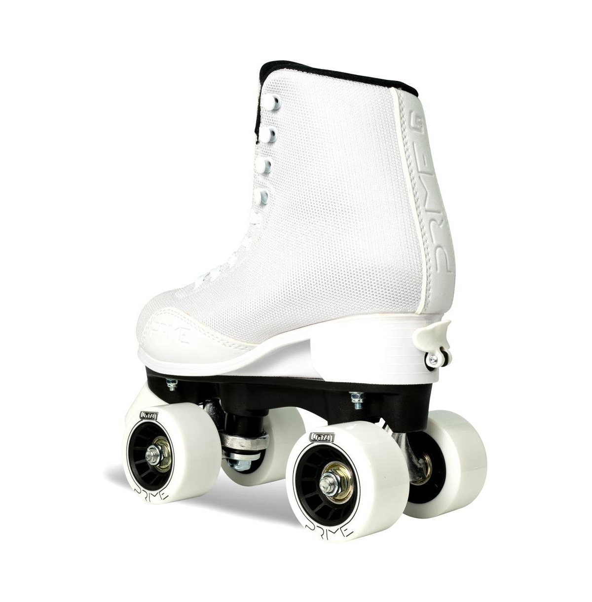 Crazy Skates Prime Roller Skates - Size Adjustable Quad Skates For Men, Women, Kids And Teens