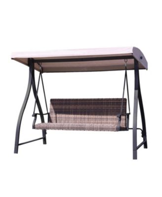 Porch Swing with Canopy