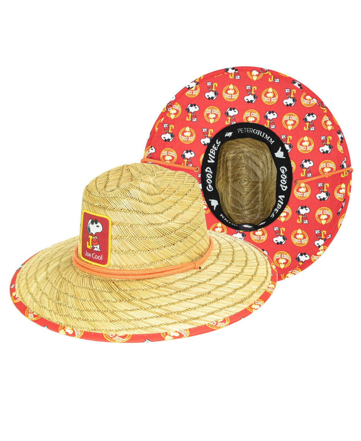 Joe Cool Peanuts Lifeguard Hat - Natural