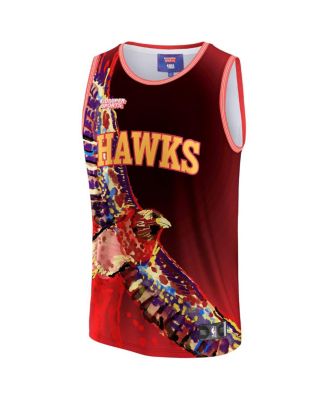 Men's and Women's NBA & KidSuper Studios by Fanatics Red Atlanta Hawks Hometown Jersey
